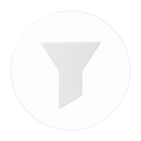 Filter  3D Icon