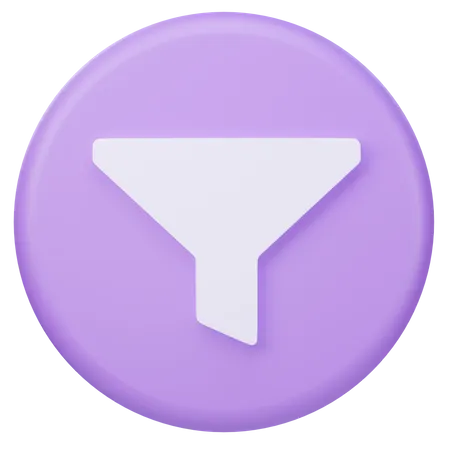 Filter  3D Icon