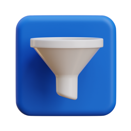 Filter  3D Icon