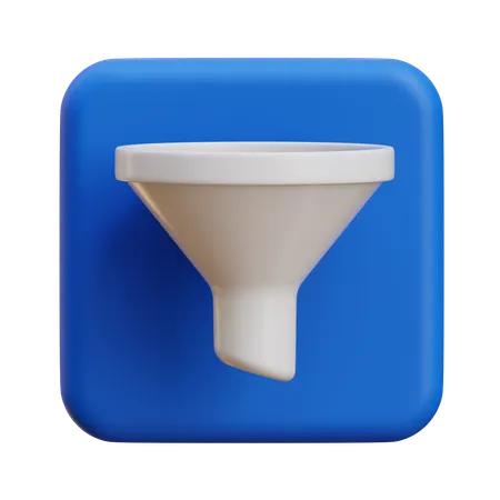 Filter  3D Icon