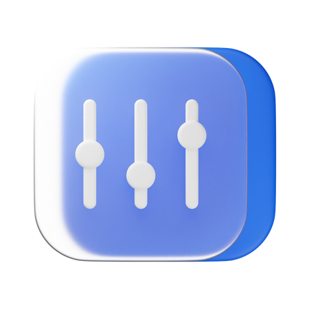 Filter  3D Icon