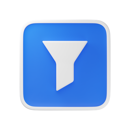 Filter  3D Icon