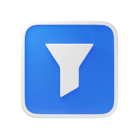 Filter  3D Icon
