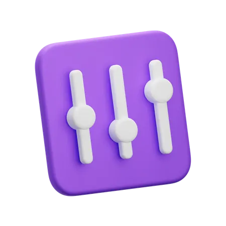 Filter  3D Icon