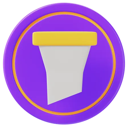 Filter  3D Icon