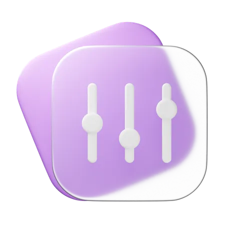 Filter  3D Icon