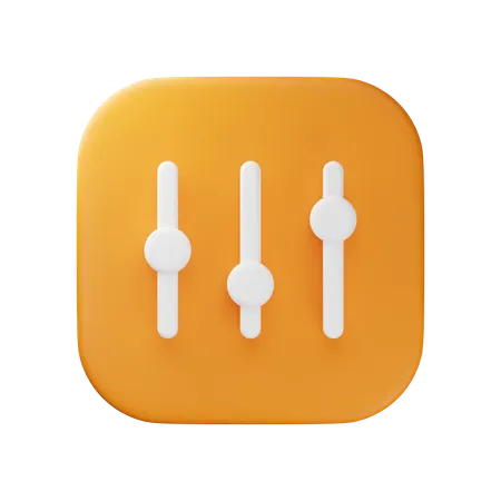 Filter  3D Icon