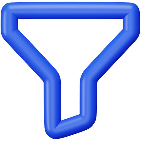 Filter  3D Icon