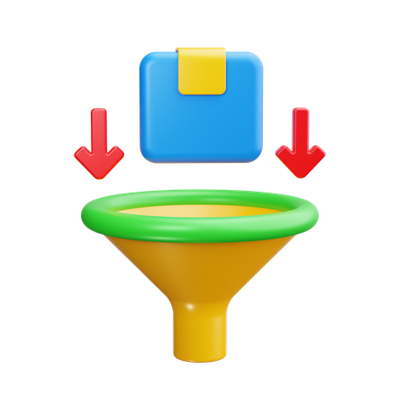 Filter  3D Icon