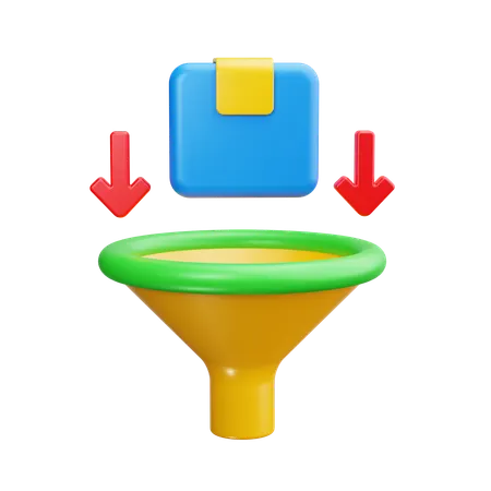 Filter  3D Icon