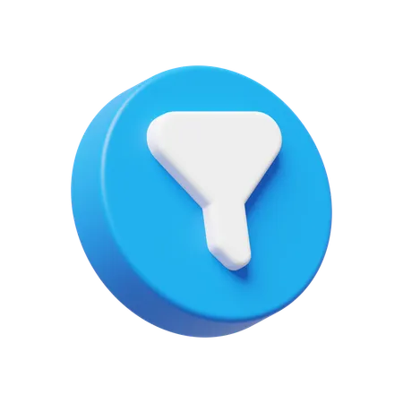 Filter  3D Icon