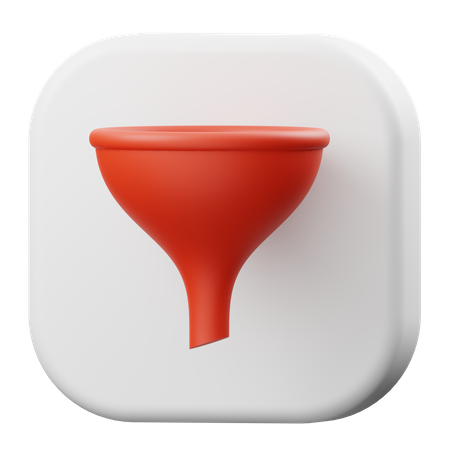 Filter  3D Icon
