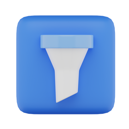 Filter  3D Icon