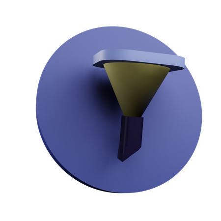 Filter  3D Icon