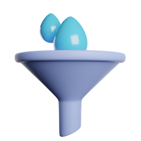 Filter  3D Icon