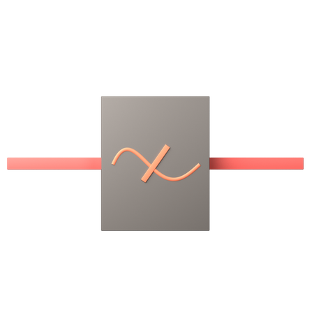 Filter  3D Icon