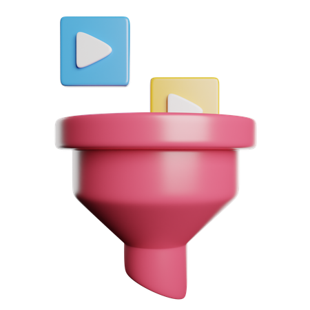 Filter  3D Icon