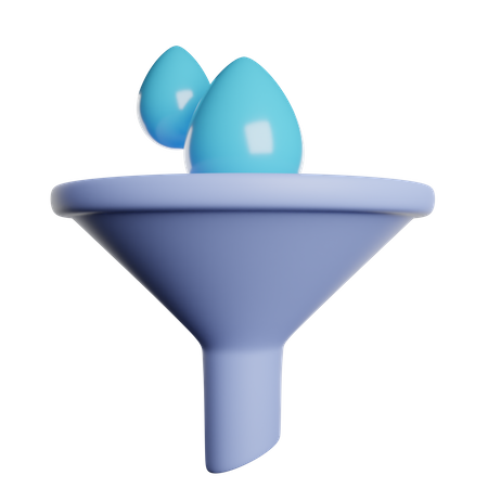 Filter  3D Icon