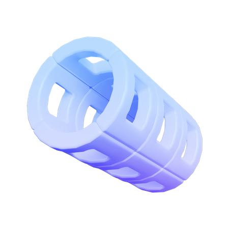 Filter Ring Abstract Shape  3D Icon