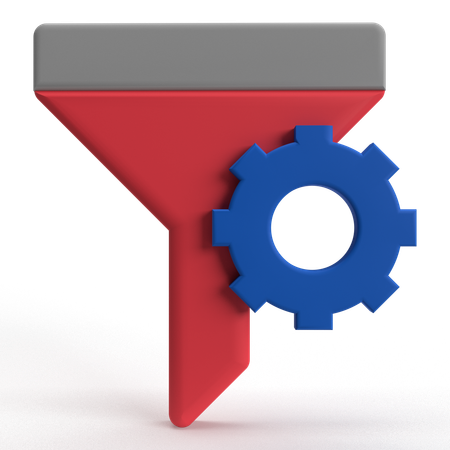 Filtereinstellung  3D Icon