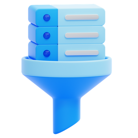 Filtration  3D Icon