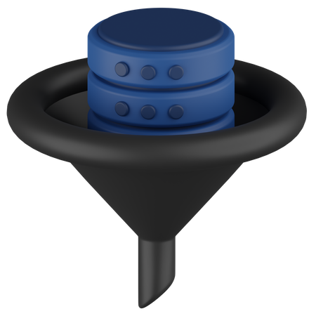 Filtrage des données  3D Icon