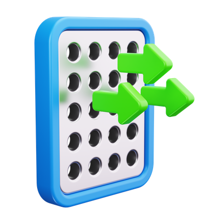 Filtre à air  3D Icon