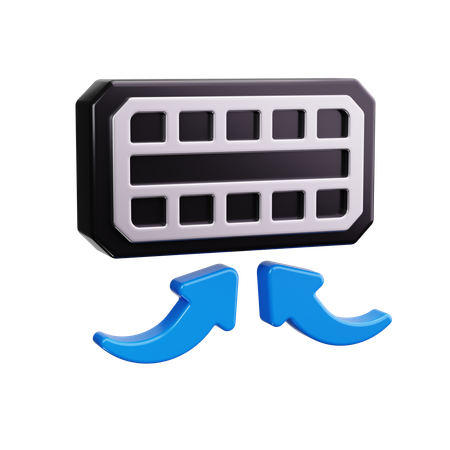 Filtre à air  3D Icon