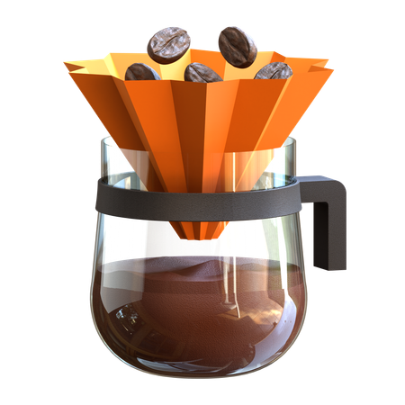 Filtre à café  3D Icon