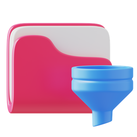 Dossier de filtre  3D Icon