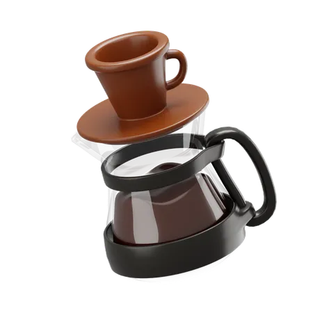 Filtro de cafe  3D Icon