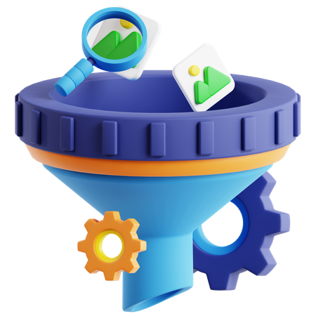 Filtro seo  3D Icon