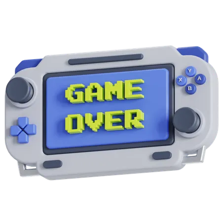 Game Over  3D Icon