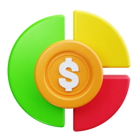 Finança  3D Icon