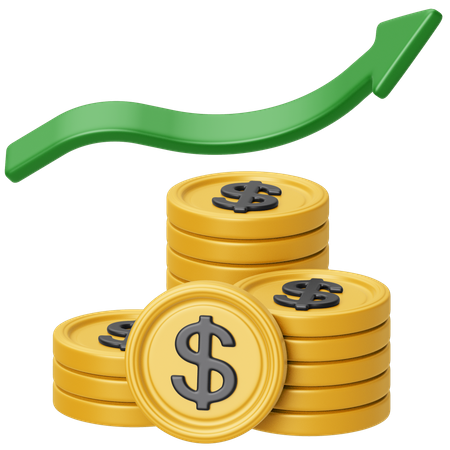 Finança  3D Icon