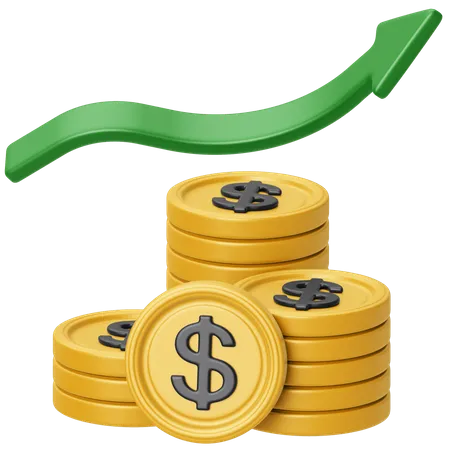 Finança  3D Icon