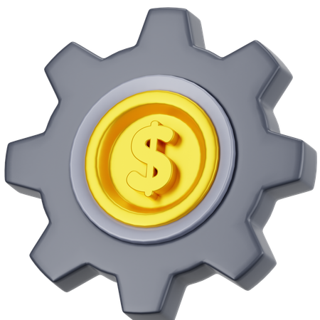 Gestão Financeira  3D Icon