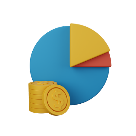 Finance Analysis  3D Icon