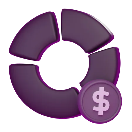 Finance Analysis  3D Icon