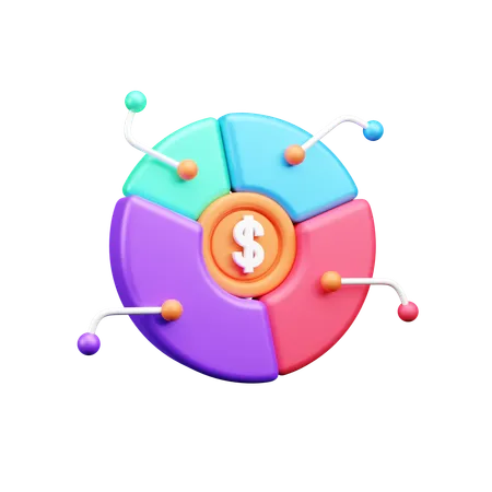 Finance Analysis  3D Icon