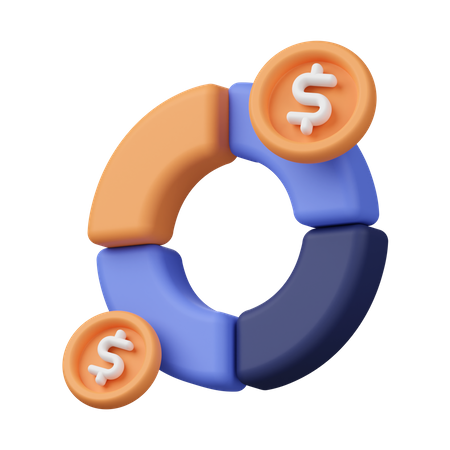 Finance Analysis  3D Icon