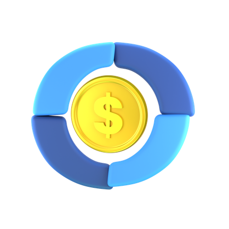 Finance Analysis  3D Icon