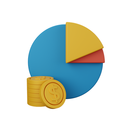 Finance Analysis  3D Icon