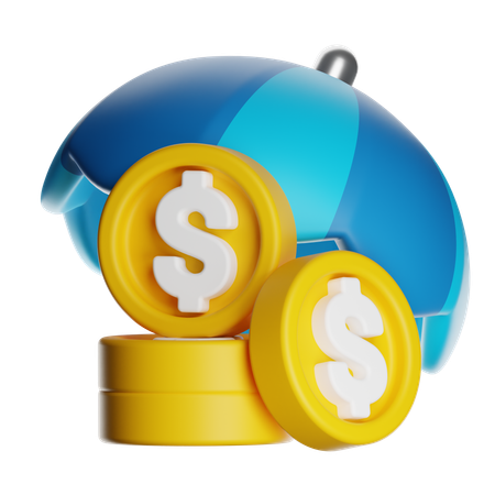 Financer l'assurance  3D Icon