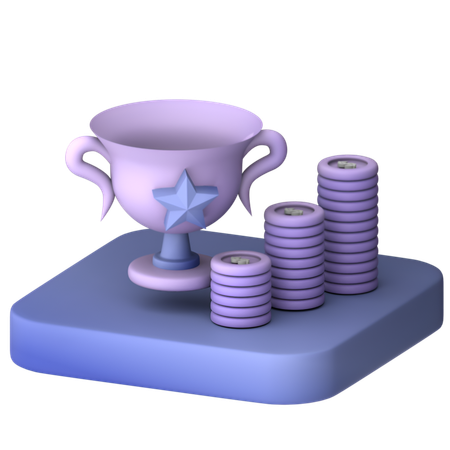 Finance Award  3D Icon