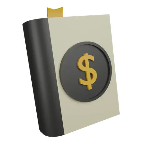 Finance Book  3D Icon