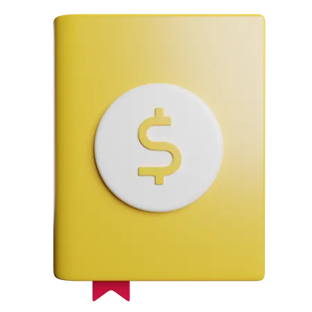 Finance Book  3D Icon