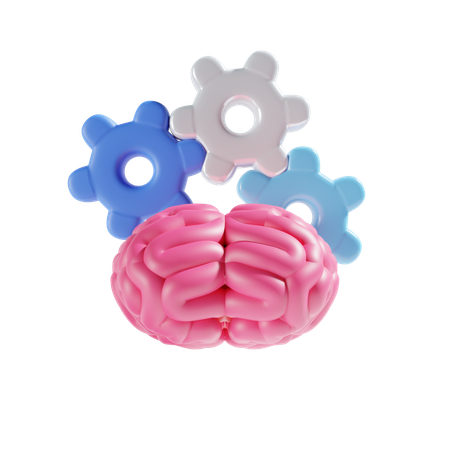 Finance Brain  3D Icon