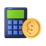 calculator 3d logos