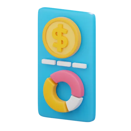 Finance Calculation  3D Icon